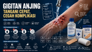 Digigit Anjing Ini Pertolongan Pertama yang Tepat dan Kapan Harus ke Dokter